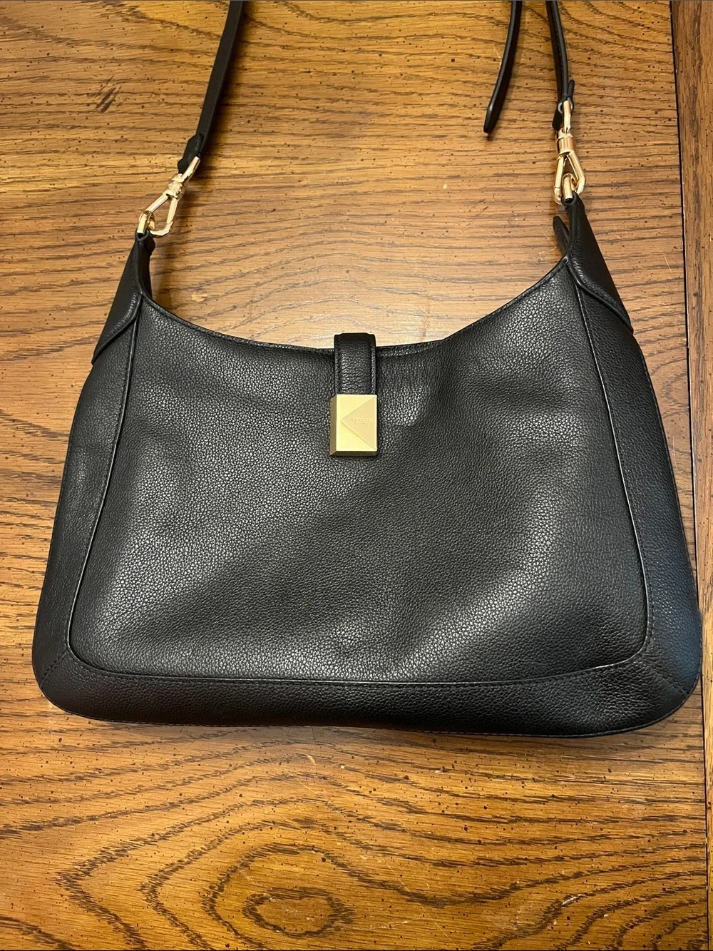 Kate Spade deco leather hobo bag